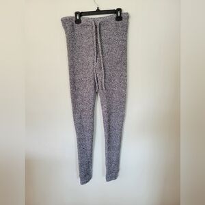 Express One Eleven Fleece Jogger Sweatpants Women's sz S Grey Cozy Soft